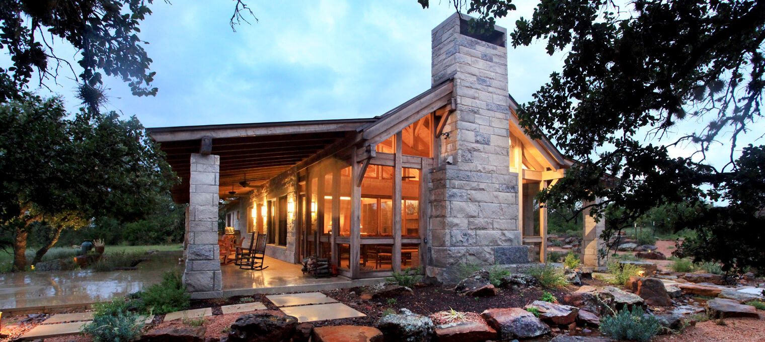 timber frame home secluded hybrid home project7