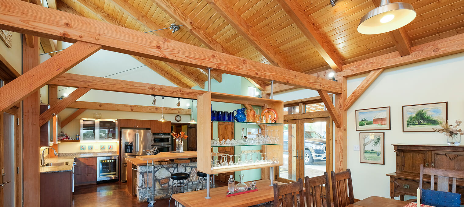 timber frame home architect's retreat4