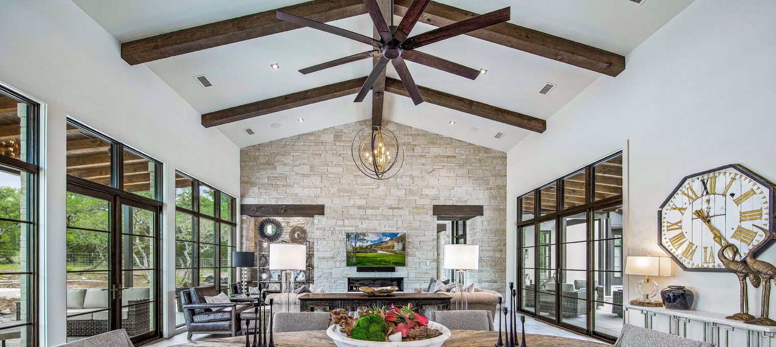 timber frame home Mixed Material Modern4