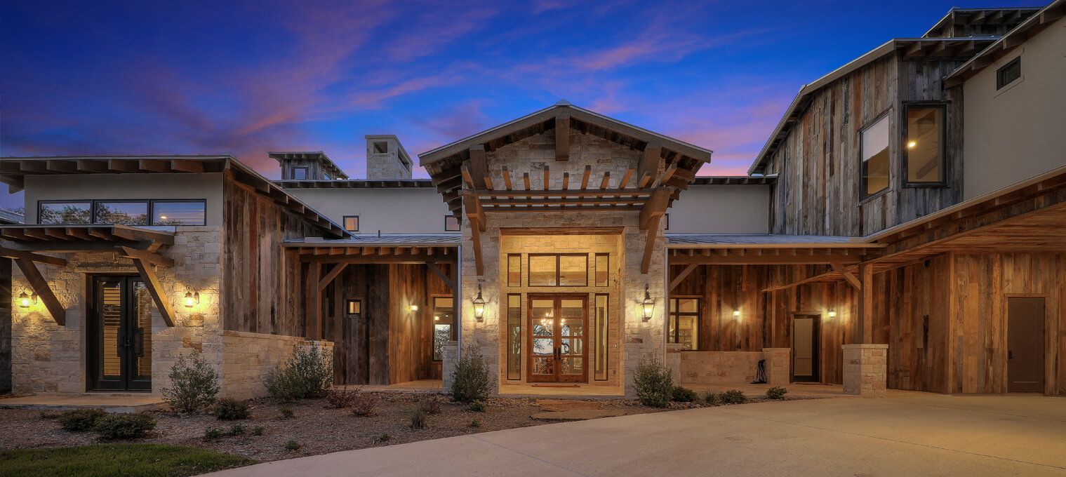timber frame home Reclaimed Ranch2