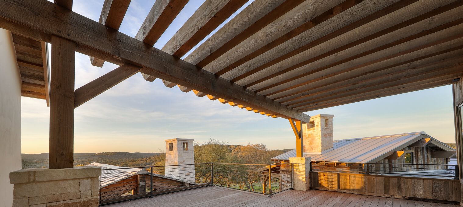 timber frame home Reclaimed Ranch8
