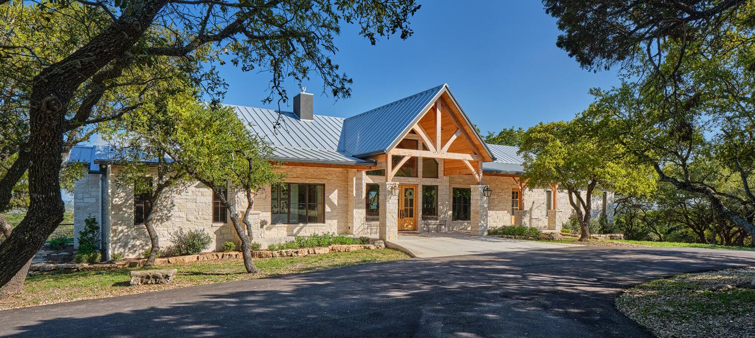 timber frame home Longbranch1