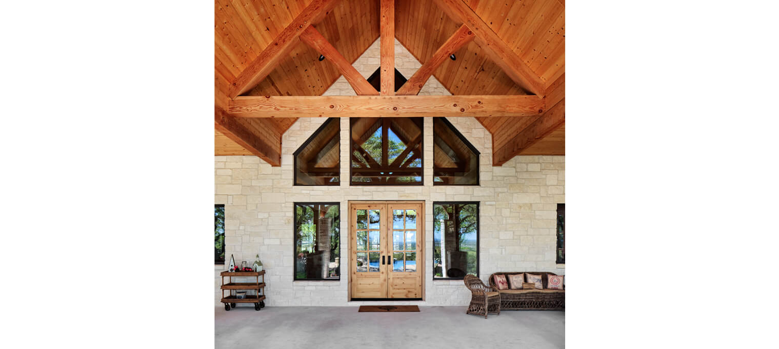 timber frame home Longbranch5