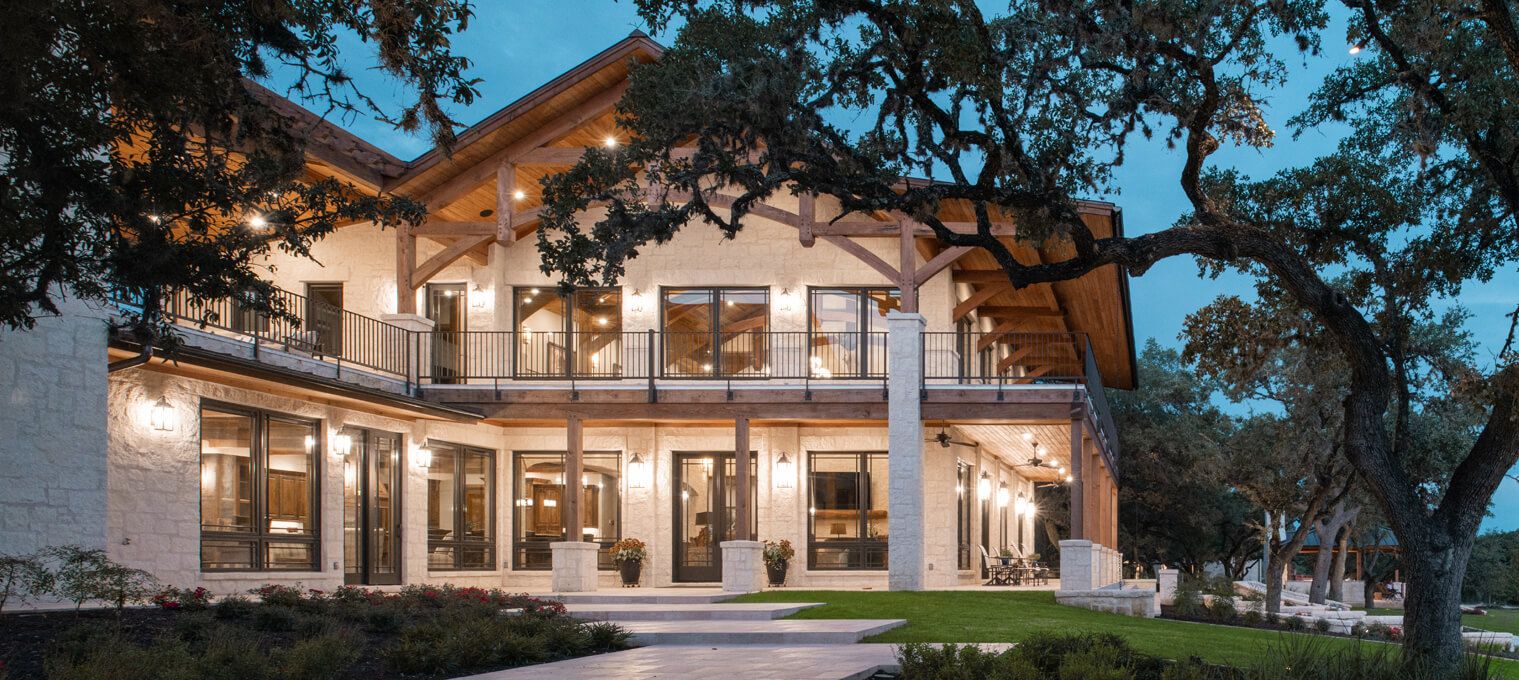 timber frame home Mountain Ranch14
