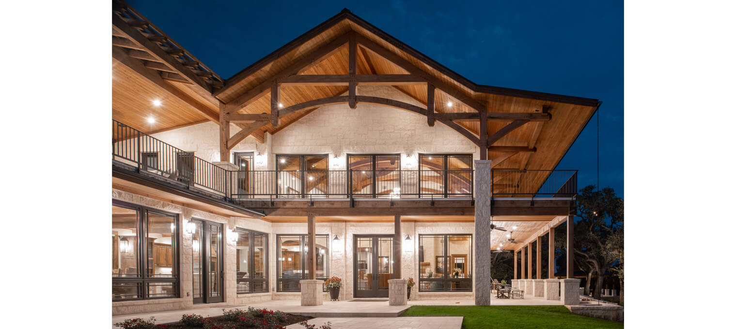 timber frame home Mountain Ranch2
