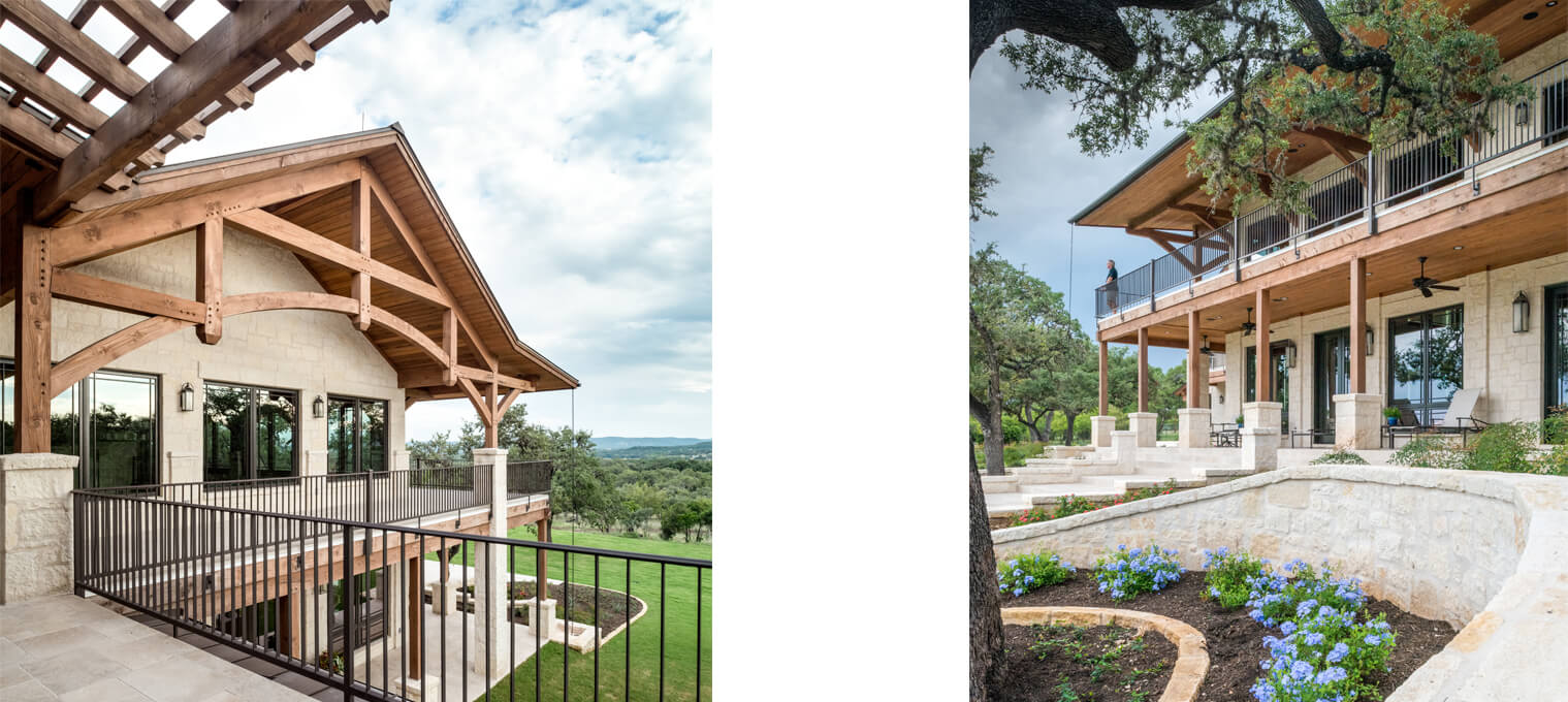 timber frame home Mountain Ranch4