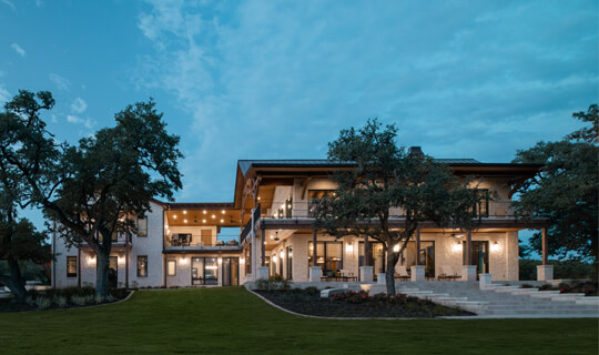 Mountain Ranch Timber Frame Home