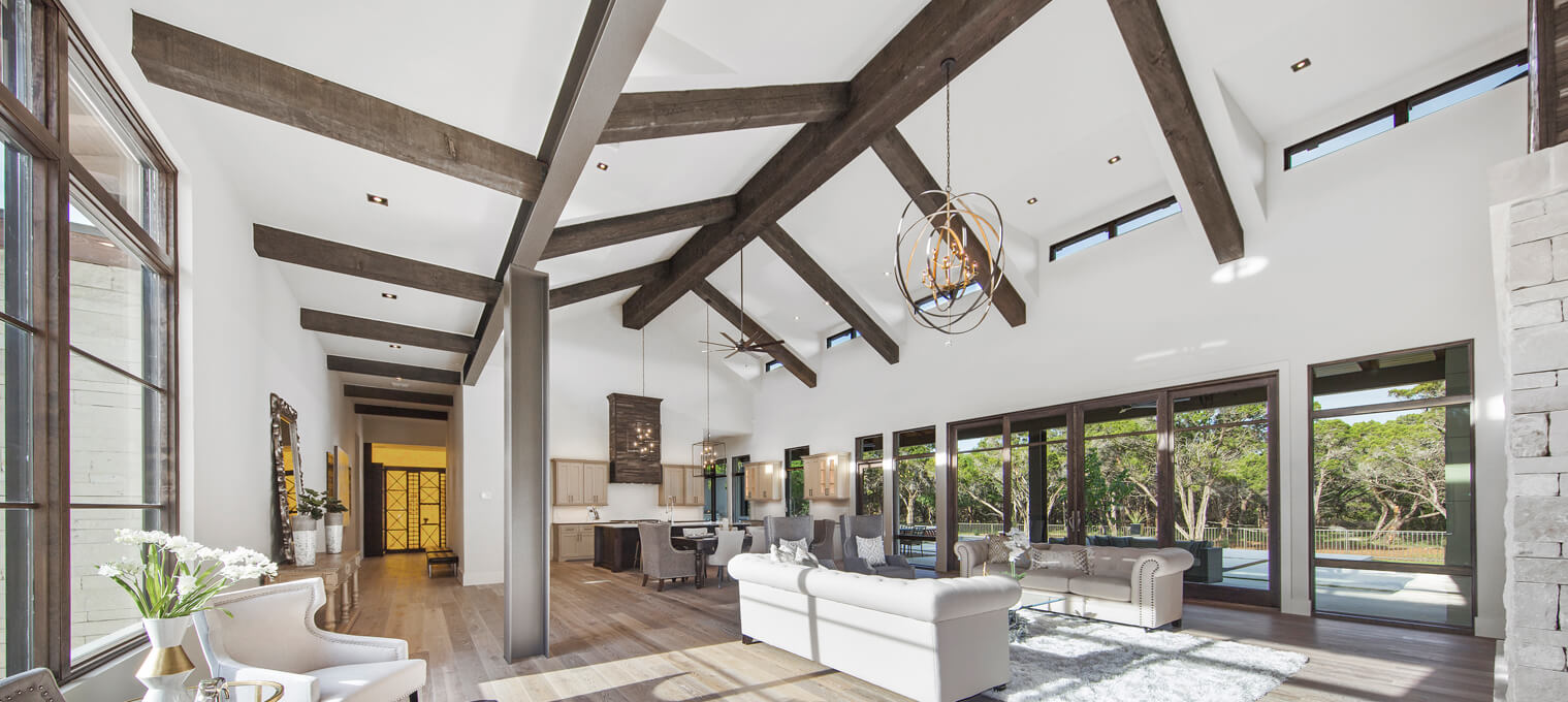 timber frame home Contemporary Ridge3