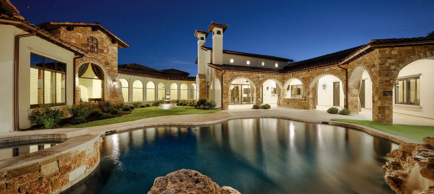 timber frame home Mediterranean2