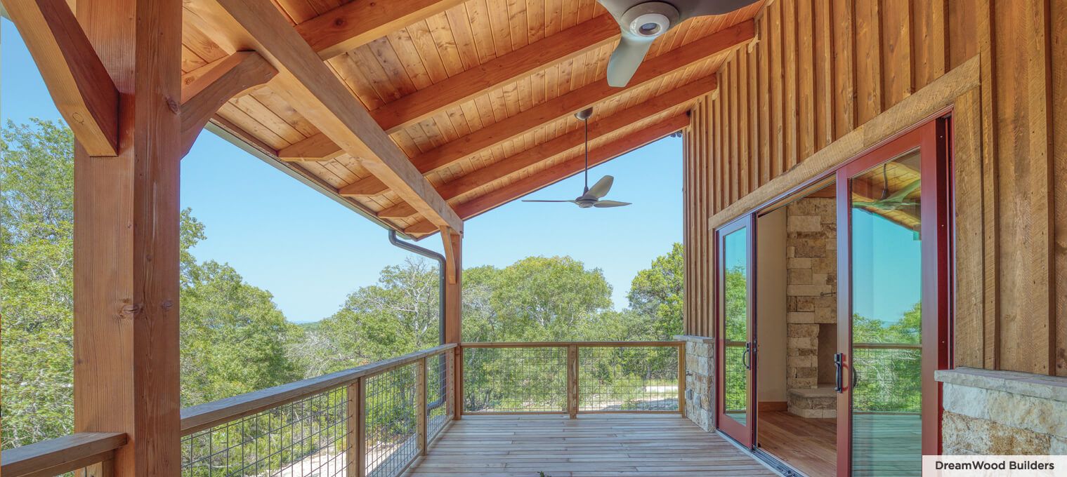 timber frame home Charming Farmhouse8