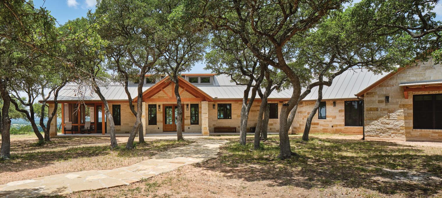 timber frame home travis peak1