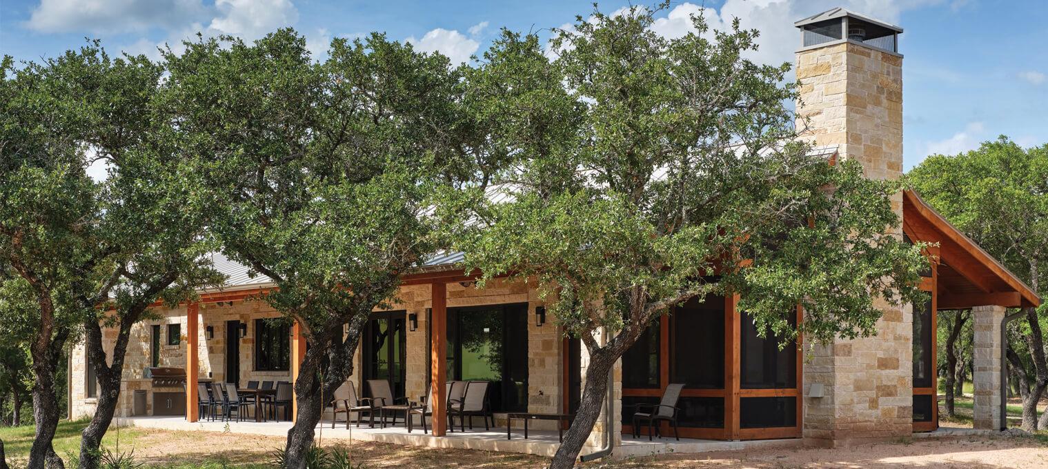 timber frame home travis peak9