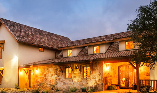timber frame farmhouse - rio grande