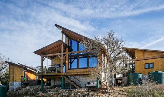 timber frame architects retreat