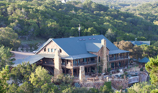 timber frame home lake travis hide-out