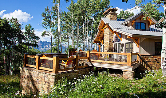 timber frame home mountain retreat