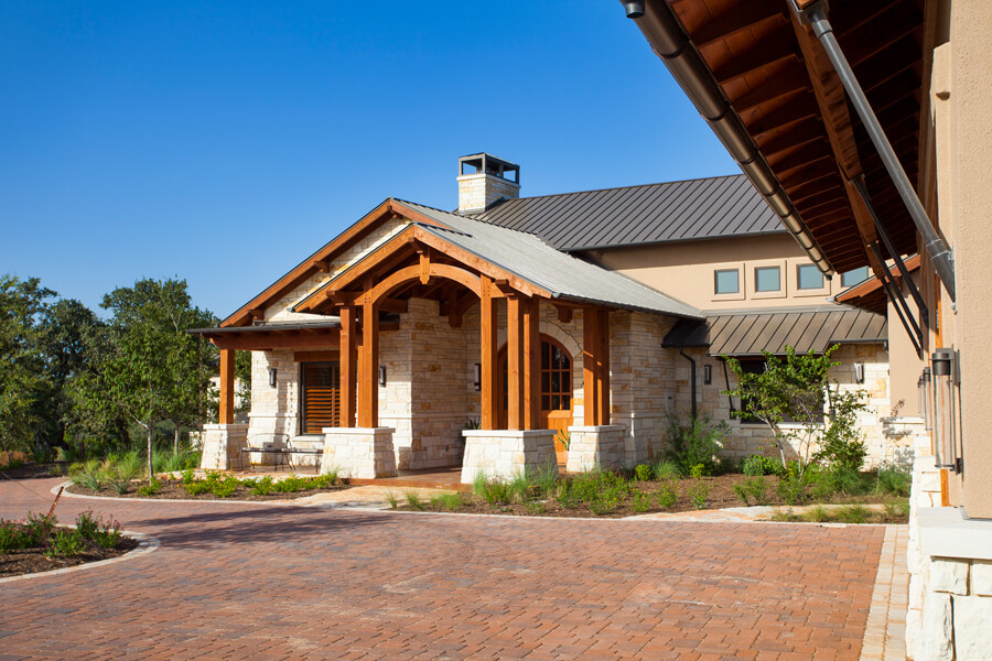 outdoor Living Custom Timber Frame Entrances