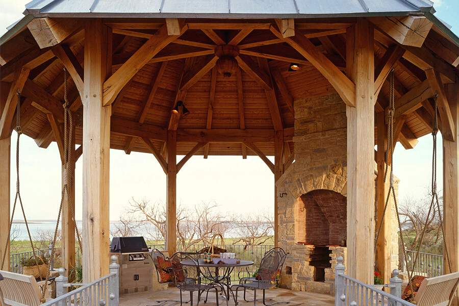 Outdoor Pavilion Timber Frame